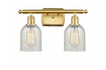 Innovations Lighting 516-2W-SG-G2511-LED - Caledonia - 2 Light - 15 inch - Satin Gold - Bath Vanity Light