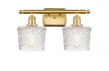 Innovations Lighting 516-2W-SG-G402-LED - Niagara - 2 Light - 17 inch - Satin Gold - Bath Vanity Light