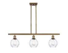 Innovations Lighting 516-3I-BB-G362-LED - Waverly - 3 Light - 36 inch - Brushed Brass - Cord hung - Island Light