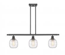 Innovations Lighting 516-3I-OB-G1013-LED - Belfast - 3 Light - 36 inch - Oil Rubbed Bronze - Cord hung - Island Light