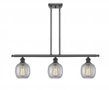 Innovations Lighting 516-3I-OB-G104-LED - Belfast - 3 Light - 36 inch - Oil Rubbed Bronze - Cord hung - Island Light