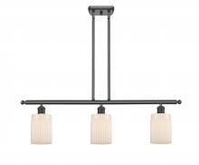 Innovations Lighting 516-3I-OB-G341-LED - Hadley - 3 Light - 36 inch - Oil Rubbed Bronze - Cord hung - Island Light