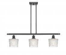 Innovations Lighting 516-3I-OB-G402-LED - Niagara - 3 Light - 36 inch - Oil Rubbed Bronze - Cord hung - Island Light