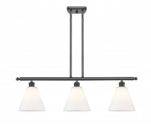 Innovations Lighting 516-3I-OB-GBC-81-LED - Berkshire - 3 Light - 36 inch - Oil Rubbed Bronze - Cord hung - Island Light