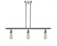 Innovations Lighting 516-3I-PC-LED - Bare Bulb - 3 Light - 36 inch - Polished Chrome - Cord hung - Island Light