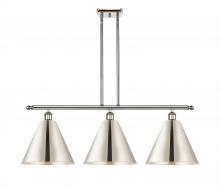 Innovations Lighting 516-3I-PN-MBC-12-PN-LED - Berkshire - 3 Light - 39 inch - Polished Nickel - Cord hung - Island Light