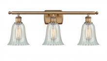 Innovations Lighting 516-3W-BB-G2811-LED - Hanover - 3 Light - 26 inch - Brushed Brass - Bath Vanity Light