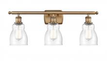 Innovations Lighting 516-3W-BB-G394-LED - Ellery - 3 Light - 25 inch - Brushed Brass - Bath Vanity Light