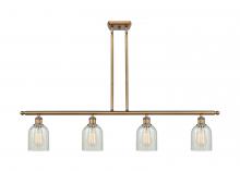 Innovations Lighting 516-4I-BB-G2511-LED - Caledonia - 4 Light - 48 inch - Brushed Brass - Cord hung - Island Light