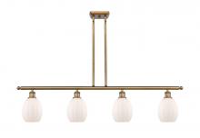 Innovations Lighting 516-4I-BB-G81-LED - Eaton - 4 Light - 48 inch - Brushed Brass - Cord hung - Island Light