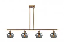 Innovations Lighting 516-4I-BB-G93-LED - Fenton - 4 Light - 48 inch - Brushed Brass - Cord hung - Island Light