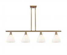 Innovations Lighting 516-4I-BB-GBD-751-LED - Bristol - 4 Light - 48 inch - Brushed Brass - Cord hung - Island Light