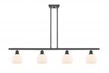 Innovations Lighting 516-4I-OB-G121-6-LED - Athens - 4 Light - 48 inch - Oil Rubbed Bronze - Cord hung - Island Light