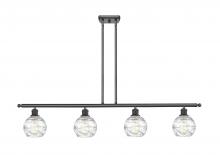 Innovations Lighting 516-4I-OB-G1213-6-LED - Athens Deco Swirl - 4 Light - 48 inch - Oil Rubbed Bronze - Cord hung - Island Light