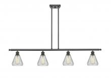 Innovations Lighting 516-4I-OB-G275-LED - Conesus - 4 Light - 48 inch - Oil Rubbed Bronze - Cord hung - Island Light