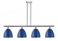 Innovations Lighting 516-4I-PC-MBD-9-BL-LED - Plymouth - 4 Light - 48 inch - Polished Chrome - Cord hung - Island Light