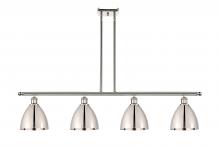 Innovations Lighting 516-4I-PN-MBD-75-PN-LED - Bristol - 4 Light - 48 inch - Polished Nickel - Cord hung - Island Light