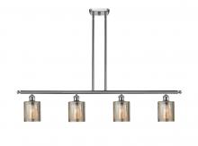 Innovations Lighting 516-4I-SN-G116-LED - Cobbleskill - 4 Light - 48 inch - Brushed Satin Nickel - Cord hung - Island Light