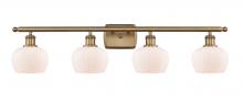 Innovations Lighting 516-4W-BB-G91 - Fenton - 4 Light - 37 inch - Brushed Brass - Bath Vanity Light