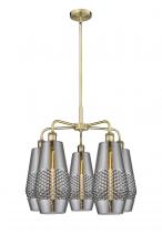 Innovations Lighting 516-5CR-AB-G683-7 - Windham - 5 Light - 25 inch - Antique Brass - Chandelier