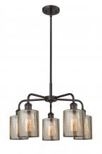 Innovations Lighting 516-5CR-OB-G116 - Cobbleskill - 5 Light - 23 inch - Oil Rubbed Bronze - Chandelier