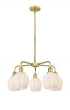 Innovations Lighting 516-5CR-SG-G461-6 - Norfolk - 5 Light - 24 inch - Satin Gold - Chandelier