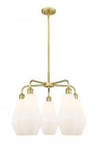 Innovations Lighting 516-5CR-SG-G651-7 - Cindyrella - 5 Light - 25 inch - Satin Gold - Chandelier