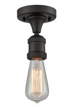 Innovations Lighting 517-1C-OB-LED - Bare Bulb - 1 Light - 5 inch - Oil Rubbed Bronze - Semi-Flush Mount