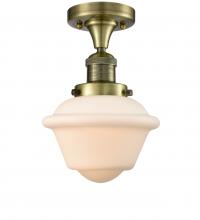 Innovations Lighting 517-1CH-AB-G531-LED - Oxford - 1 Light - 8 inch - Antique Brass - Semi-Flush Mount