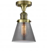 Innovations Lighting 517-1CH-AB-G63-LED - Cone - 1 Light - 7 inch - Antique Brass - Semi-Flush Mount