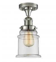 Innovations Lighting 517-1CH-PN-G182-LED - Canton - 1 Light - 6 inch - Polished Nickel - Semi-Flush Mount