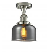 Innovations Lighting 517-1CH-PN-G73-LED - Bell - 1 Light - 8 inch - Polished Nickel - Semi-Flush Mount