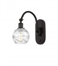 Innovations Lighting 518-1W-OB-G1213-6-LED - Athens Deco Swirl - 1 Light - 6 inch - Oil Rubbed Bronze - Sconce