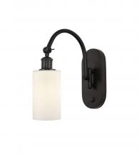 Innovations Lighting 518-1W-OB-G801-LED - Clymer - 1 Light - 4 inch - Oil Rubbed Bronze - Sconce