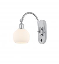 Innovations Lighting 518-1W-PC-G121-6-LED - Athens - 1 Light - 6 inch - Polished Chrome - Sconce