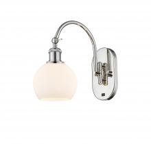 Innovations Lighting 518-1W-PN-G121-6-LED - Athens - 1 Light - 6 inch - Polished Nickel - Sconce