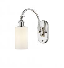 Innovations Lighting 518-1W-PN-G801-LED - Clymer - 1 Light - 4 inch - Polished Nickel - Sconce