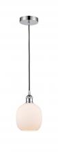 Innovations Lighting 616-1P-PC-G101-LED - Belfast - 1 Light - 6 inch - Polished Chrome - Cord hung - Mini Pendant