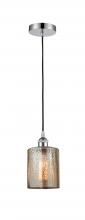 Innovations Lighting 616-1P-PC-G116-LED - Cobbleskill - 1 Light - 5 inch - Polished Chrome - Cord hung - Mini Pendant