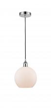 Innovations Lighting 616-1P-PC-G121-8-LED - Athens - 1 Light - 8 inch - Polished Chrome - Cord hung - Mini Pendant