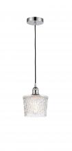 Innovations Lighting 616-1P-PC-G402-LED - Niagara - 1 Light - 7 inch - Polished Chrome - Cord hung - Mini Pendant