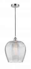 Innovations Lighting 616-1P-PC-G462-12-LED - Norfolk - 1 Light - 12 inch - Polished Chrome - Cord hung - Mini Pendant