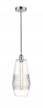 Innovations Lighting 616-1P-PC-G682-7-LED - Windham - 1 Light - 7 inch - Polished Chrome - Cord hung - Mini Pendant