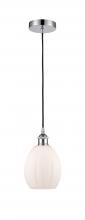 Innovations Lighting 616-1P-PC-G81-LED - Eaton - 1 Light - 6 inch - Polished Chrome - Cord hung - Mini Pendant