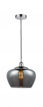 Innovations Lighting 616-1P-PC-G93-L-LED - Fenton - 1 Light - 11 inch - Polished Chrome - Cord hung - Mini Pendant