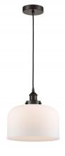 Innovations Lighting 616-1PH-OB-G71-L-LED - Bell - 1 Light - 12 inch - Oil Rubbed Bronze - Cord hung - Mini Pendant