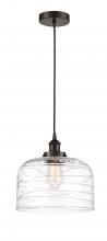 Innovations Lighting 616-1PH-OB-G713-L-LED - Bell - 1 Light - 12 inch - Oil Rubbed Bronze - Cord hung - Mini Pendant