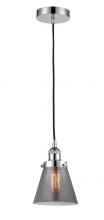 Innovations Lighting 616-1PH-PC-G63-LED - Cone - 1 Light - 6 inch - Polished Chrome - Cord hung - Mini Pendant