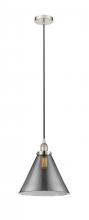 Innovations Lighting 616-1PH-PN-G43-L-LED - Cone - 1 Light - 12 inch - Polished Nickel - Cord hung - Mini Pendant