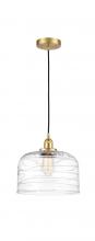 Innovations Lighting 616-1PH-SG-G713-L-LED - Bell - 1 Light - 12 inch - Satin Gold - Cord hung - Mini Pendant